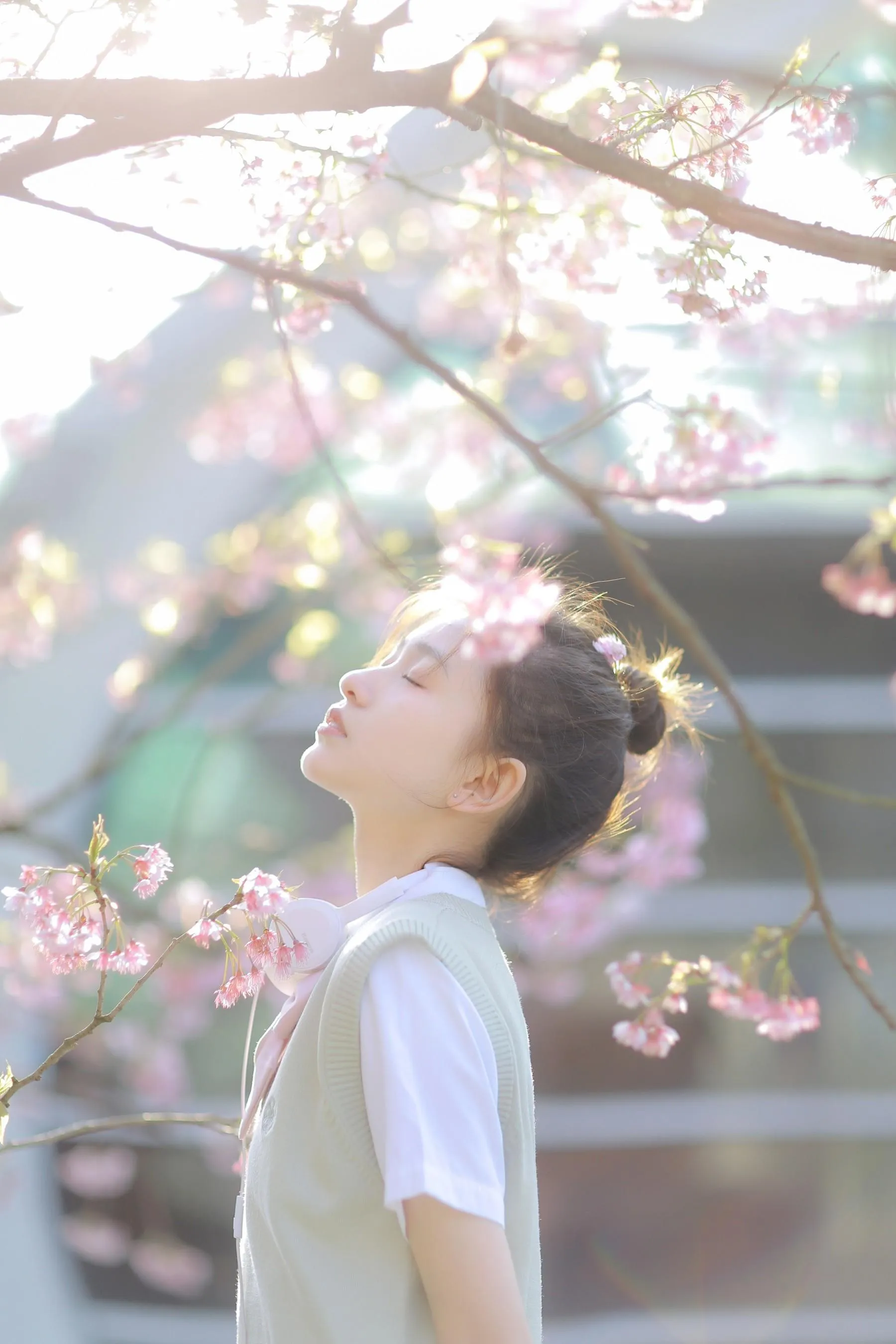 [艺图语] 2022.05.11 樱花下的春日心动 瑞秋的快乐人生 [23P]插图5